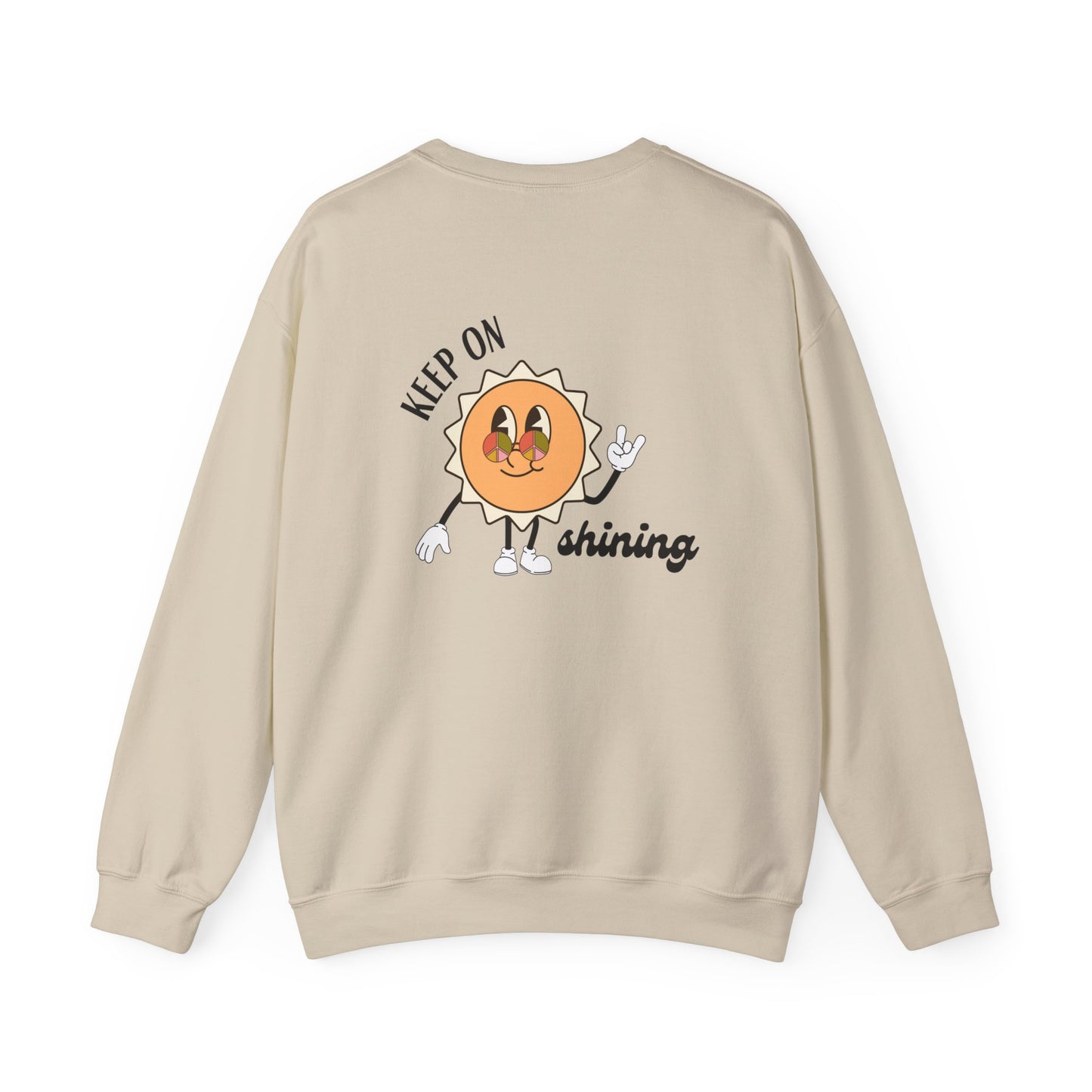 Keep On Shining Vintage Sun Crewneck