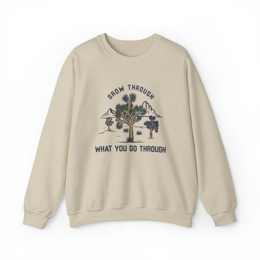 Grow Through What You Go Through Crewneck