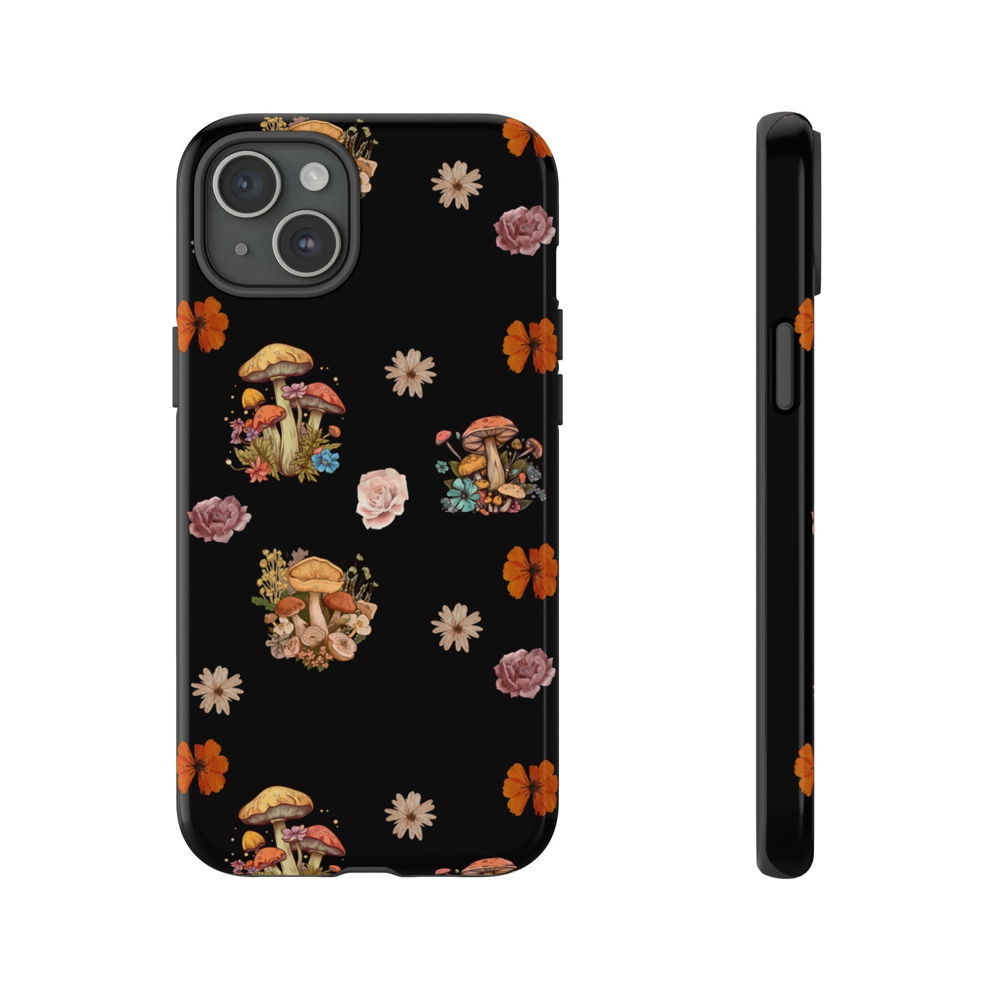 Fungi Fun + Sweet Flowers Phone Case