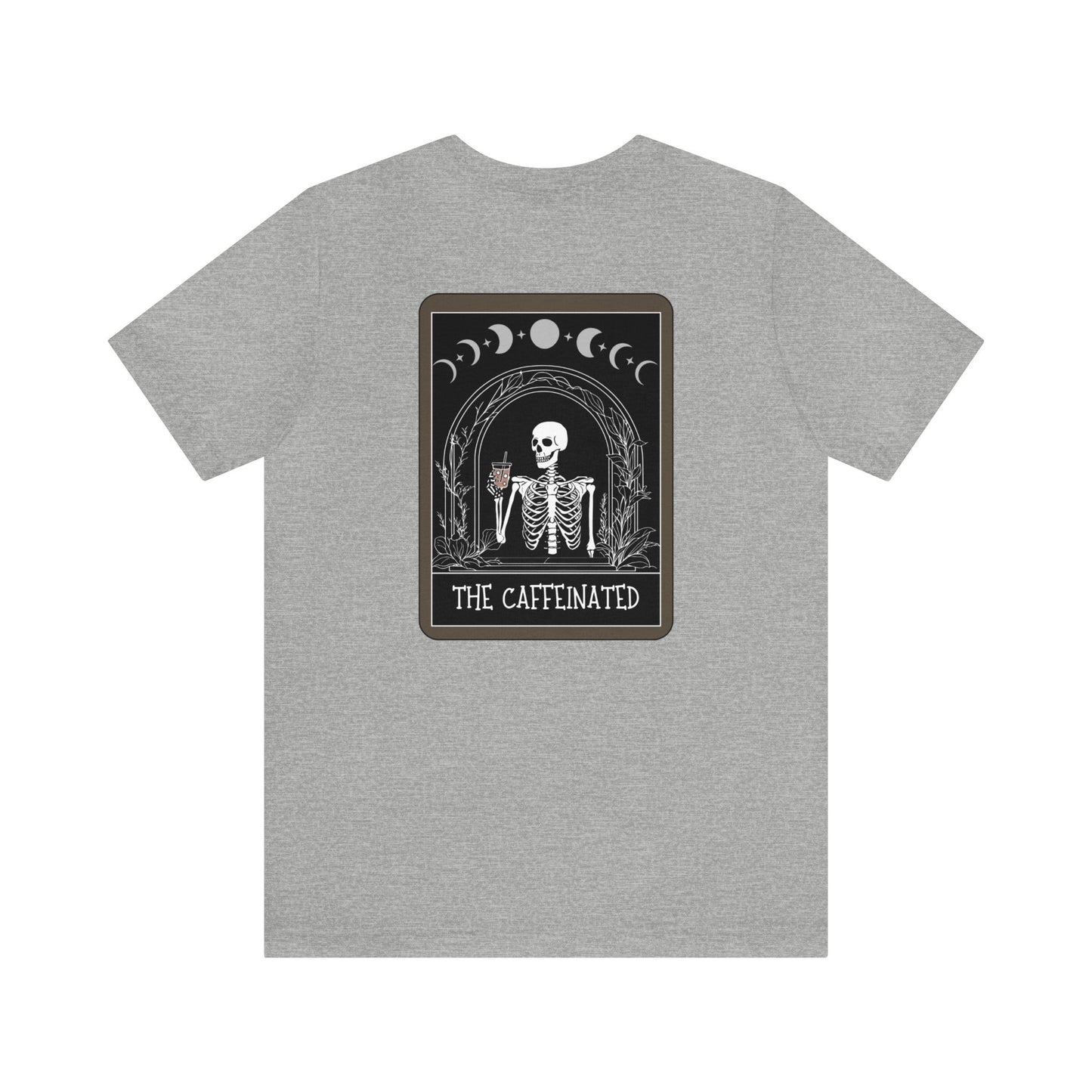 Caffeinated Black Tarot Card Tee