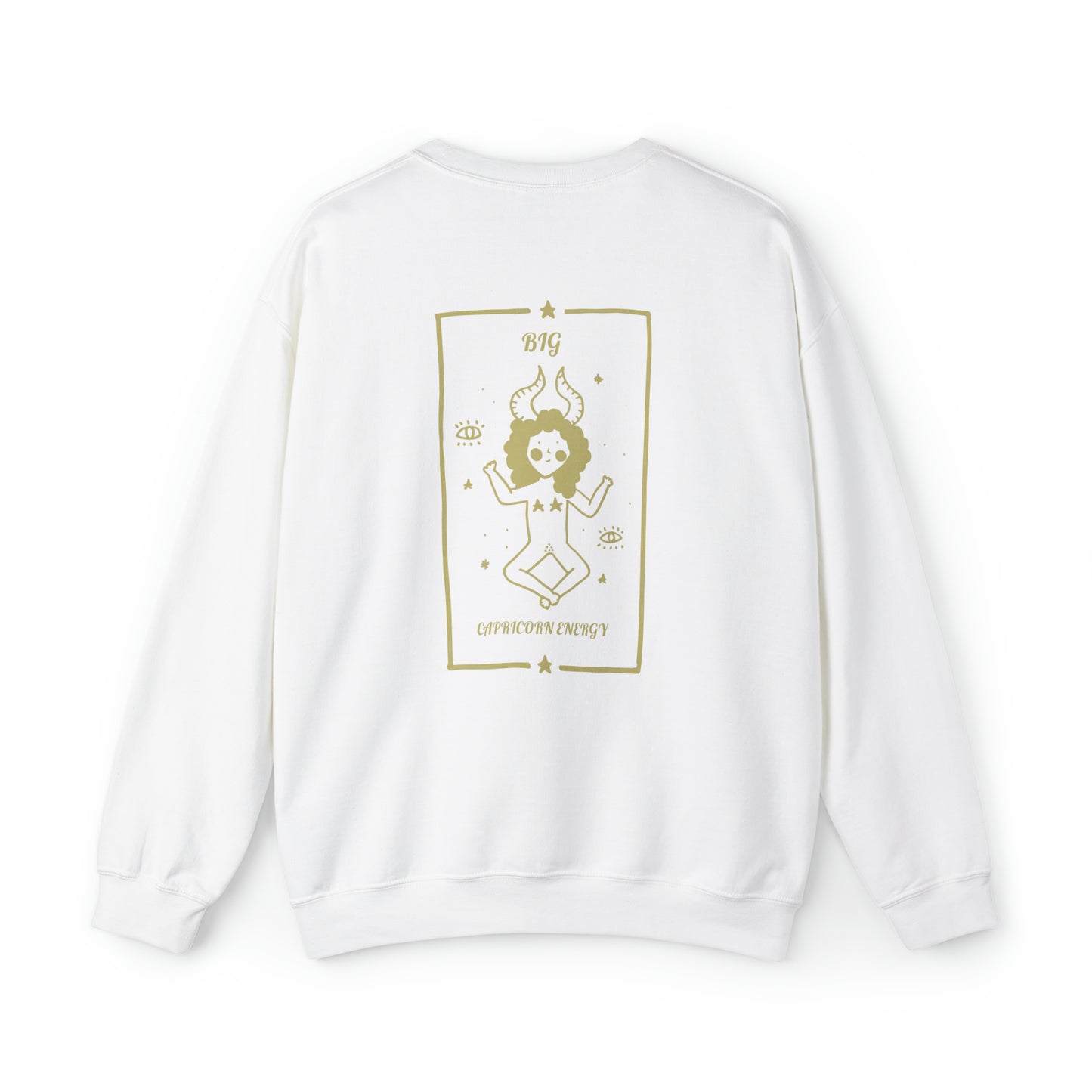 Big Capricorn Energy Zodiac Crewneck