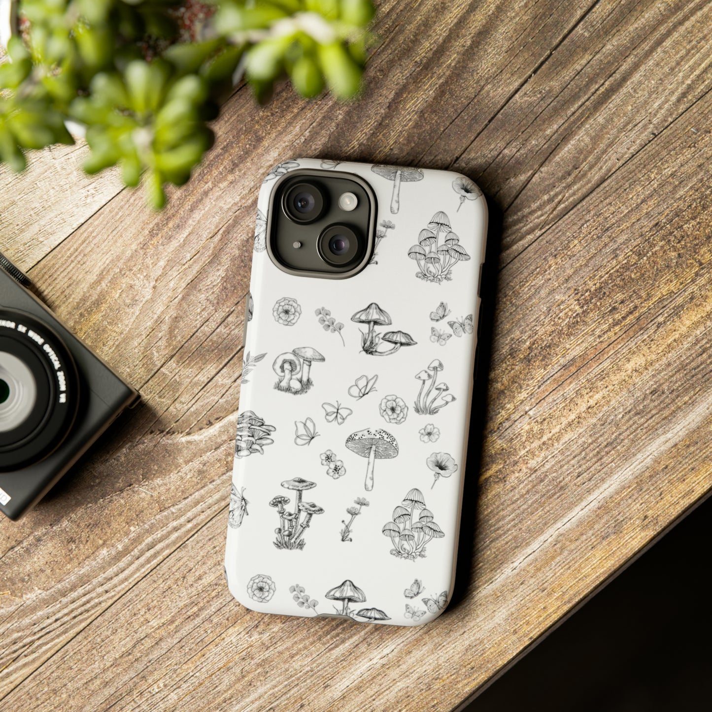 Shrooms + Blooms Phone Case